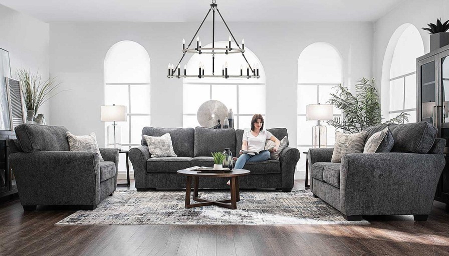 Living Room Dallas Sofa Company Upholstered Collections | Hermes Sofa & Loveseat