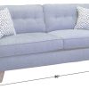 Living Room JB Home Upholstery Upholstered Sofas | Hollywood Denim Sofa