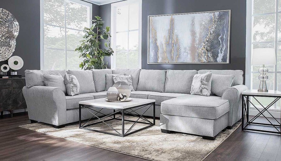 Living Room JB Home Upholstery Upholstered Collections | Demeter Sectional