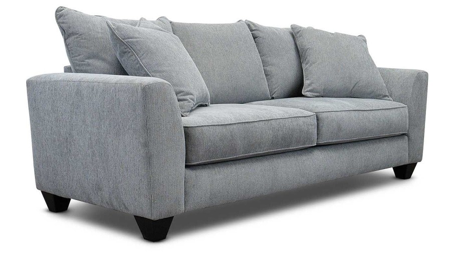 Living Room JB Home Upholstery Upholstered Collections | Slt Grey Sofa & Loveseat