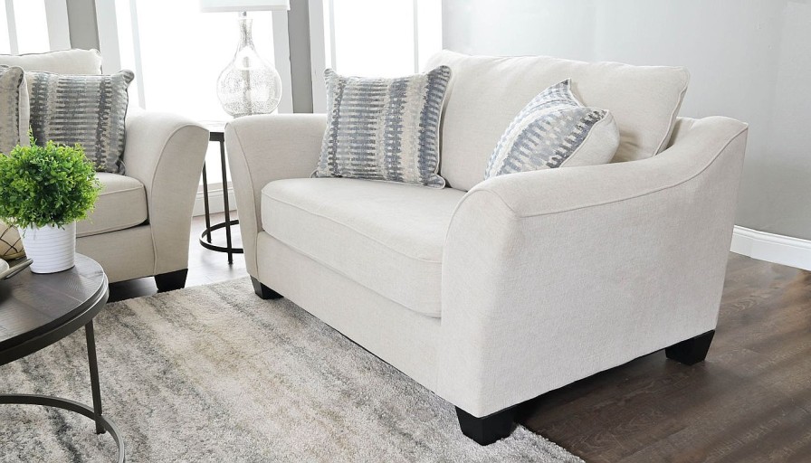 Living Room Dallas Sofa Company Upholstered Collections | Argentina Ii Beige Sofa & Loveseat