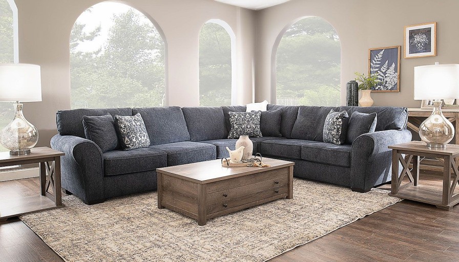 Living Room Dallas Sofa Company Upholstered Collections | Abbott Studio Sectional