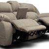 Living Room Dallas Sofa Company Reclining Loveseats | Port Arthur Khaki Power Loveseat