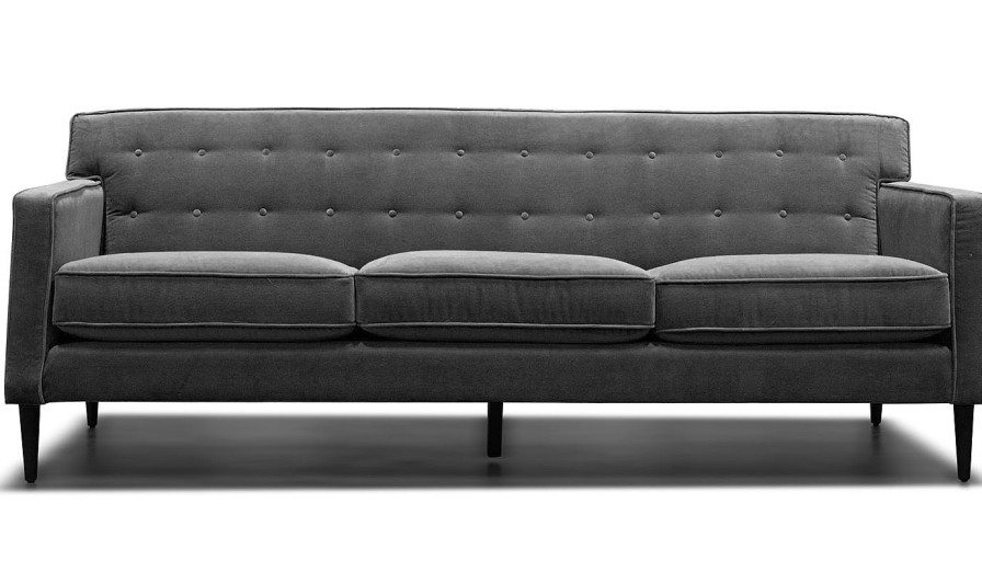 Living Room JB Home Upholstery Upholstered Sofas | Metro Grey Sofa