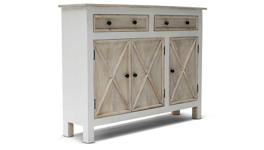 Accents World Piazza | Nozick 2-Drawer 3Door Sideboard