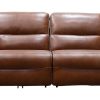 Living Room JB Home Upholstery Leather Sofas | Lake Como Power Sofa