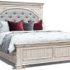 Bedroom Home Zone Furniture Queen Beds | Florence White Queen Bed