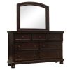 Bedroom JB Home Case Goods Full Collections | Oregon Full Storage Bed, Dresser & Mirror