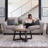 Living Room Dallas Sofa Company Upholstered Collections | Denton Putty Sofa & Loveseat