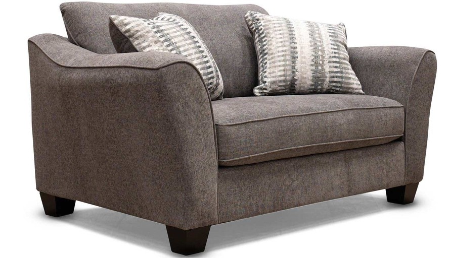 Living Room Dallas Sofa Company Upholstered Chairs | Argentina Ii Grey Chair