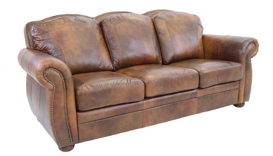 Living Room JB Home Upholstery Leather Sofas | Denver Sofa