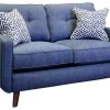 Living Room JB Home Upholstery Upholstered Collections | Hollywood Denim Sofa & Loveseat