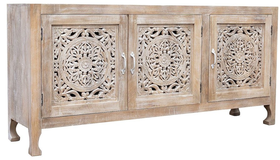 Accents World Piazza | Comte 3-Door Cabinet