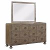 Bedroom JB Home Case Goods King Collections | Riverside King Bed, Dresser, Mirror & Wooden Nightstand