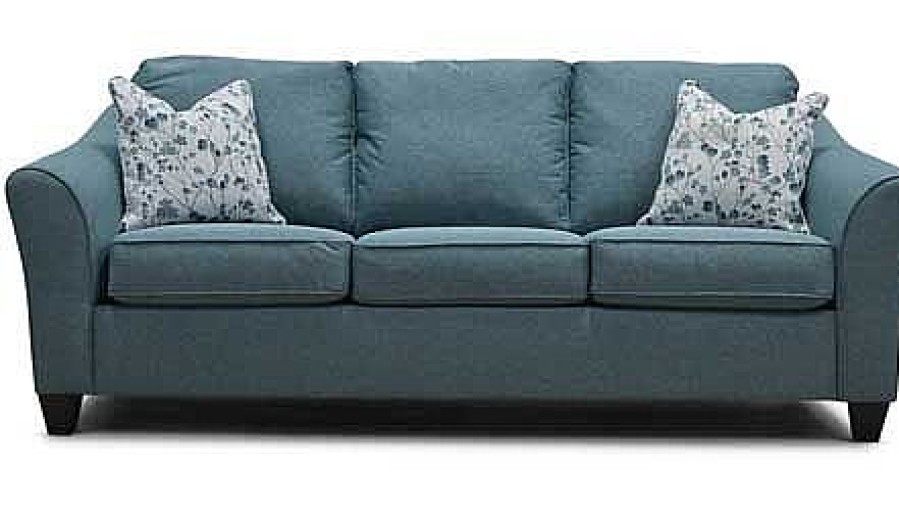 Living Room Dallas Sofa Company Upholstered Sofas | Denton Seafoam Sofa