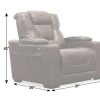 Living Room JB Home Upholstery Recliners | Santa Fe Power Recliner