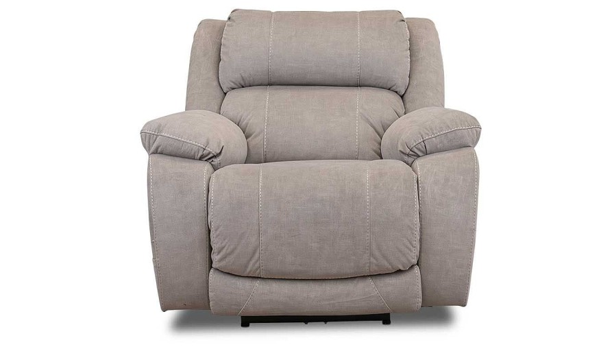 Living Room Dallas Sofa Company Recliners | Port Arthur Ii Khaki Triple Power Recliner