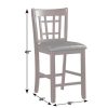 Dining JB Home Case Goods Counter Height Chairs | Waylon Ii Counter Height Side Chair