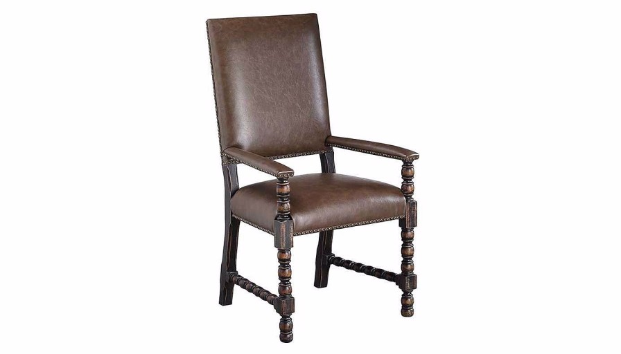 Dining JB Home Case Goods Dining Height Chairs | Cassidy Dining Height Arm Chair