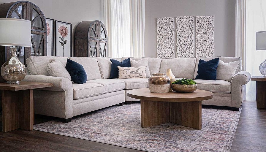 Living Room JB Home Upholstery Upholstered Collections | Pierce Sectional