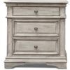 Bedroom Home Zone Furniture Nightstands | Florence White Nightstand