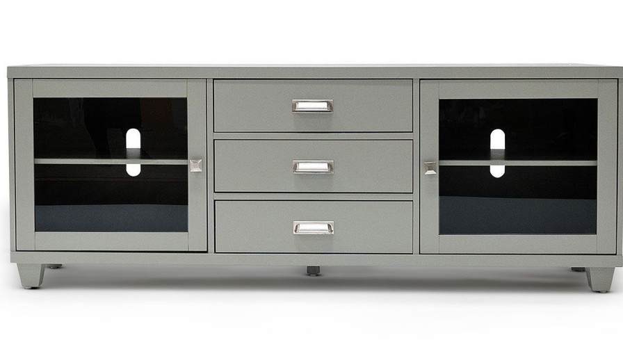 Entertainment Elements | Edgefield Grey 70" Tv Stand