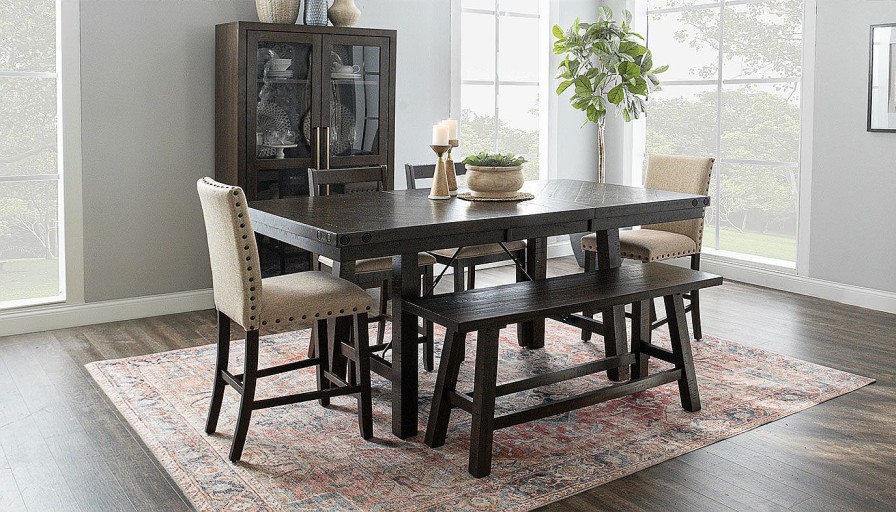 Dining Home Zone Furniture Counter Height Collections | Dahlia Counter Height Table & Chairs