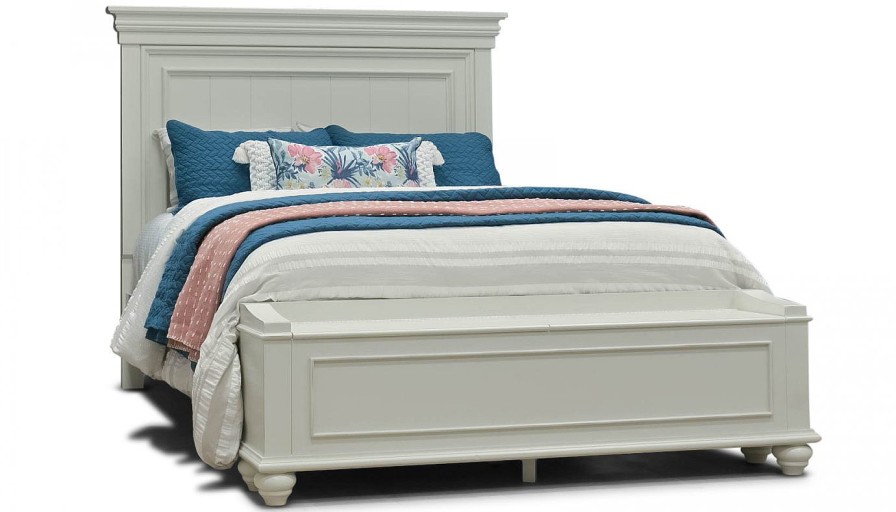 Bedroom JB Home Case Goods King Beds | Oyster Bay King Storage Bed