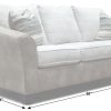 Living Room Dallas Sofa Company Upholstered Sofas | Corinth Beige Sofa