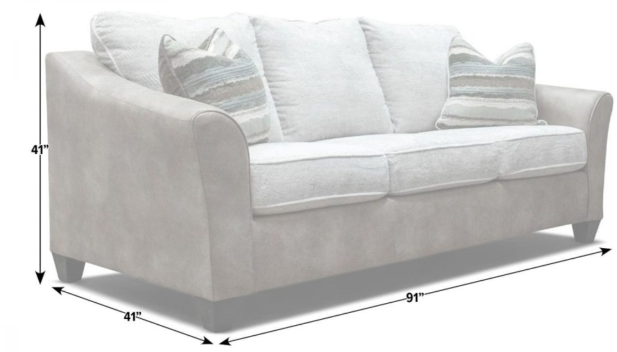 Living Room Dallas Sofa Company Upholstered Sofas | Corinth Beige Sofa