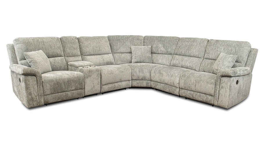 Living Room JB Home Upholstery Reclining Collections | Renegade Power Sectional