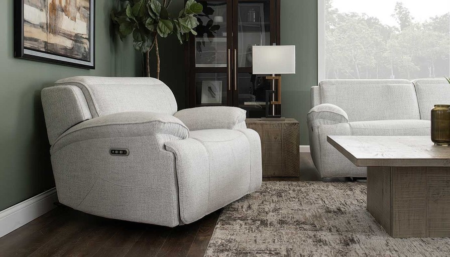 Living Room JB Home Upholstery Reclining Collections | Ibiza Ii Fabric 7-Piece Power Sectional