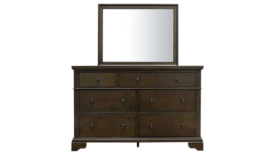 Bedroom JB Home Case Goods Dressers & Mirrors | Daniel Dresser & Mirror