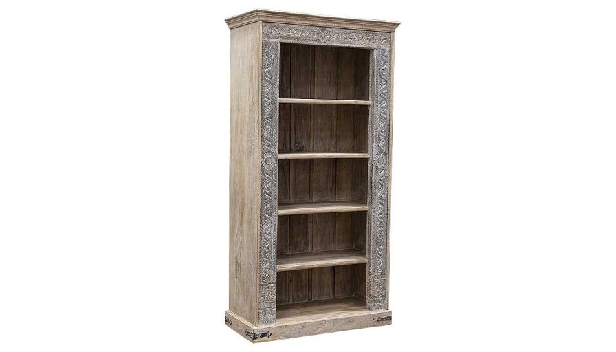 Accents World Piazza | Elea Carving Book Case