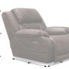 Living Room Dallas Sofa Company Recliners | Houston Chocolate Power Recliner