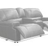 Living Room JB Home Upholstery Leather Loveseats | Ultimate Iv Power Loveseat