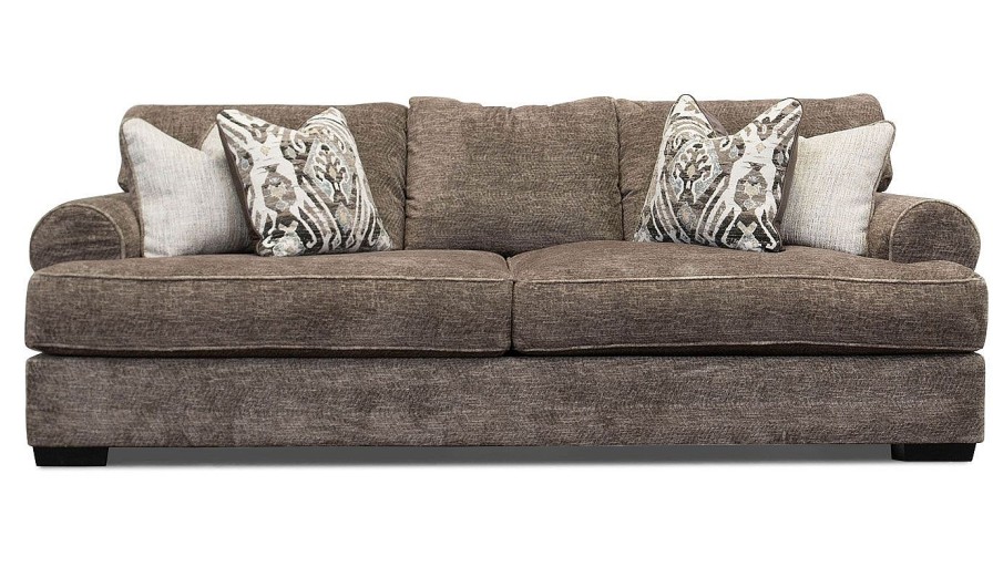 Living Room Dallas Sofa Company Upholstered Sofas | Mustang Tan Sofa