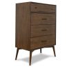 Bedroom JB Home Case Goods Chests | Mid Century Tall Chest