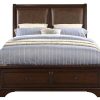 Bedroom JB Home Case Goods Queen Beds | Caira Queen Storage Bed