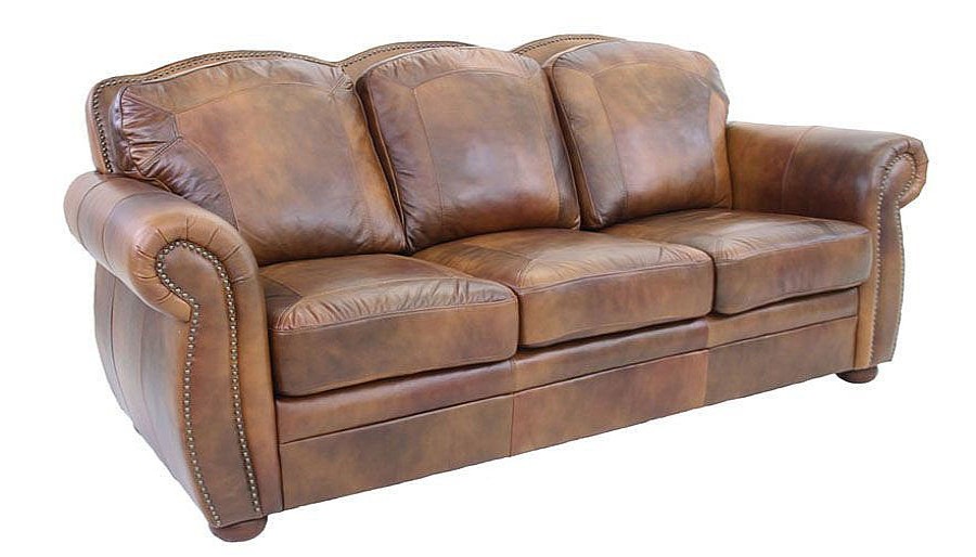 Living Room JB Home Upholstery Leather Collections | Denver Sofa & Loveseat