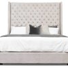 Bedroom JB Home Case Goods King Collections | Anniston King Bed, Dresser, Mirror & Shelf Nightstand