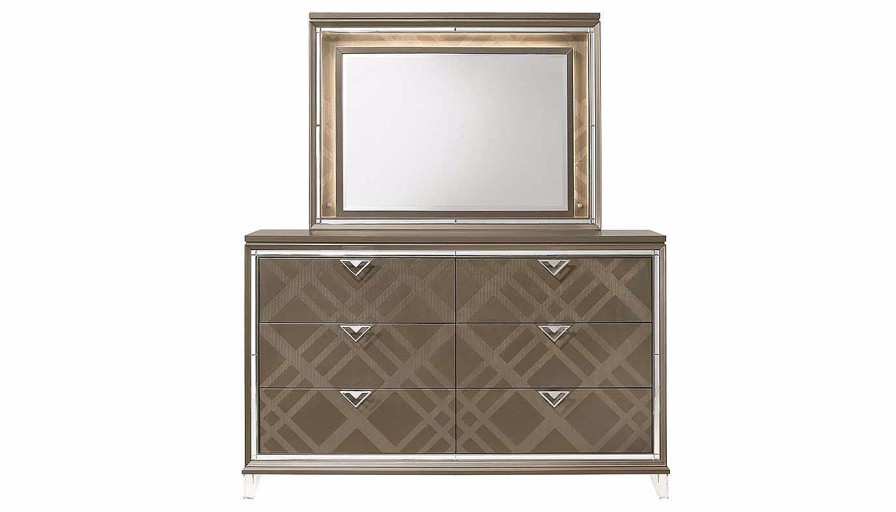 Bedroom JB Home Case Goods Dressers & Mirrors | Kendall Dresser & Mirror