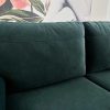 Living Room Dallas Sofa Company Upholstered Collections | Mission Green Sofa & Loveseat