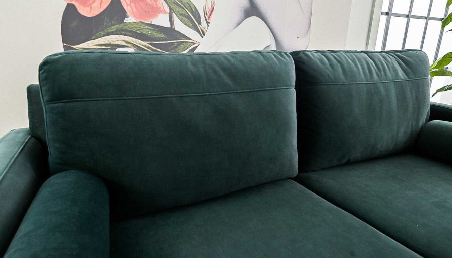 Living Room Dallas Sofa Company Upholstered Collections | Mission Green Sofa & Loveseat