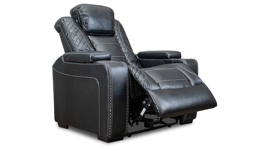 Living Room JB Home Upholstery Recliners | Augusta Power Recliner