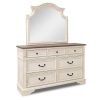 Bedroom JB Home Case Goods Queen Collections | Annette Queen Bed, Dresser, Mirror & Nightstand