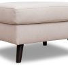 Living Room JB Home Upholstery Upholstered Ottomans | Carol Oatmeal Ottoman