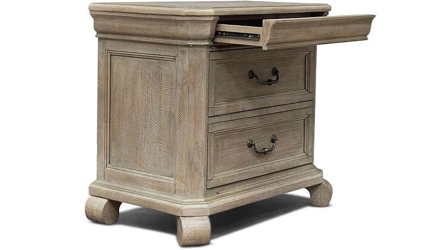 Bedroom Premier Craftsman King Collections | Bocelli King Panel Bed, Dresser, Mirror & Nightstand