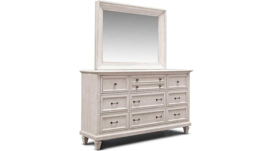 Bedroom Premier Craftsman Queen Collections | Laguna Beach Queen Bed, Dresser, Mirror & Nightstand