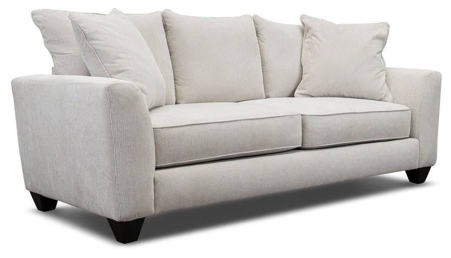 Living Room JB Home Upholstery Upholstered Sofas | Slt Ivory Sofa